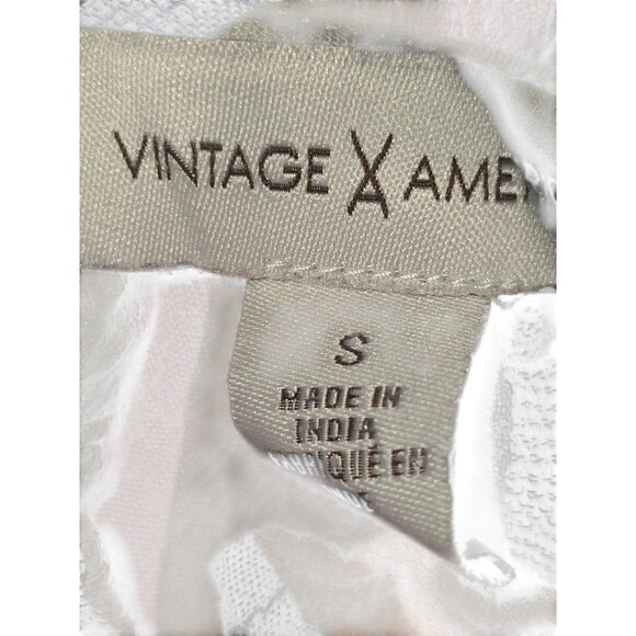 VINTAGE X AMERICA WOMENS Y2K TOP SIZE S SMALL - Picture 3 of 5